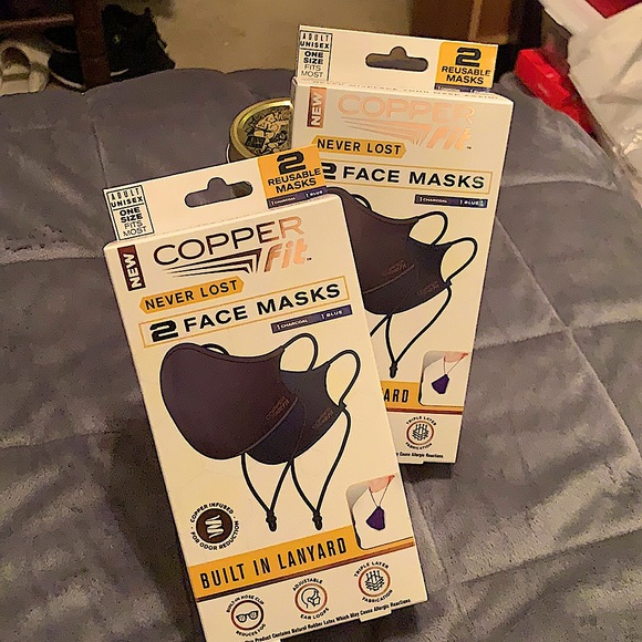 Copper Fit Other Copper Fit Never Lost Face Mask Poshmark